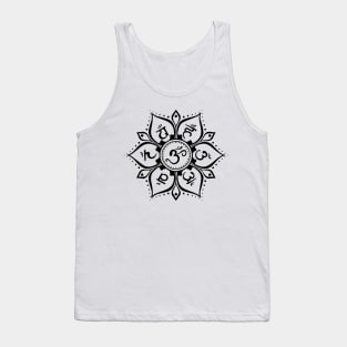 Spiritual and Inspirational - 7 Chakra Symbols Meditation Tank Top